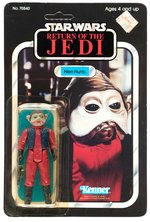 STAR WARS: RETURN OF THE JEDI - NIEN NUNB 65 BACK-B CARDED ACTION FIGURE.