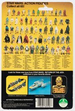 STAR WARS: RETURN OF THE JEDI - 2-1B 65 BACK-B CARDED ACTION FIGURE.