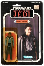 STAR WARS: RETURN OF THE JEDI - LANDO CALRISSIAN 65 BACK-B CARDED ACTION FIGURE.