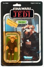 STAR WARS: RETURN OF THE JEDI - REE-YEES 65 BACK-B CARDED ACTION FIGURE.