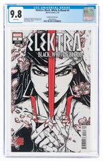 ELEKTRA: BLACK, WHITE & BLOOD #4 JULY 2022 9.8 NM/MINT (VARIANT EDITION).