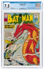 BATMAN #138 MARCH 1961 CGC 7.5 VF-.