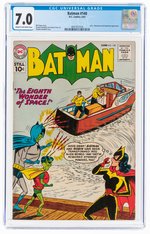 BATMAN #140 JUNE 1961 CGC 7.0 FINE/VF.