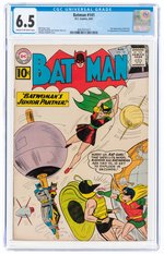 BATMAN #141 AUGUST 1961 CGC 6.5 FINE+ (FIRST CLOCKMASTER).