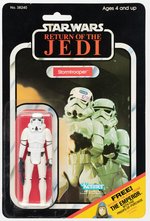 STAR WARS: RETURN OF THE JEDI - STORMTROOPER 65 BACK-C CARDED ACTION FIGURE.