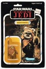 STAR WARS: RETURN OF THE JEDI - WICKET W. WARRICK 77 BACK-A CARDED ACTION FIGURE.