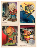 SAM BERMAN ESSO PREMIUM "FAMOUS GREMLINS YOU SHOULD KNOW" 1943 PRINT SET.