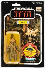 STAR WARS: RETURN OF THE JEDI - TEEBO 79 BACK-B CARDED ACTION FIGURE.