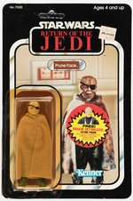 STAR WARS: RETURN OF THE JEDI - PRUNE FACE 77 BACK-B CARDED ACTION FIGURE.