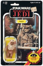 STAR WARS: RETURN OF THE JEDI - PAPLOO 79 BACK-C CARDED ACTION FIGURE.