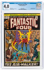 FANTASTIC FOUR #120 MARCH 1972 CGC 4.0 VG. (FIRST AIR-WALKER).