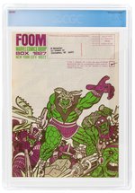 FOOM #4 WINTER 1974 CGC 5.5 FINE-.