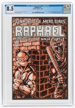 RAPHAEL #1 1985 CGC 8.5 VF+ (FIRST CASEY JONES).