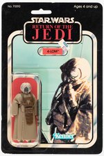 STAR WARS: RETURN OF THE JEDI - 4-LOM 65 BACK-B CARDED ACTION FIGURE.