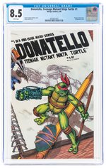 DONATELLO, TEENAGE MUTANT NINJA TURTLE #1 AUGUST 1986 CGC 8.5 VF+.