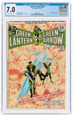 GREEN LANTERN VOL. 2 #86 OCTOBER-NOVEMBER 1971 CGC 7.0 FINE/VF.