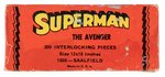 SUPERMAN 300-PIECE SAALFIELD PUZZLE "SUPERMAN, THE AVENGER".