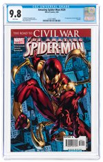 AMAZING SPIDER-MAN #529 APRIL 2006 CGC 9.8 NM/MINT (FIRST IRON SPIDER COSTUME).