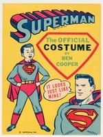 SUPERMAN - THE OFFICIAL COSTUME BY BEN COOPER BOXED OUTFIT.