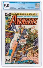 AVENGERS #195 MAY 1980 CGC 9.8 NM/MINT (FIRST TASKMASTER CAMEO).