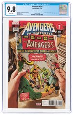 AVENGERS #676 MARCH 2018 CGC 9.8 NM/MINT.