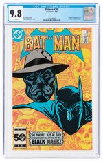 BATMAN #386 AUGUST 1985 CGC 9.8 NM/MINT (FIRST BLACK MASK).