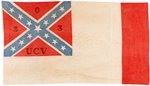 UNITED CONFEDERATE VETERANS THIRD NATIONAL REUNION FLAG.