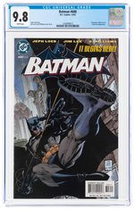 BATMAN #608 DECEMBER 2002 CGC 9.8 NM/MINT.