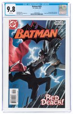 BATMAN #635 FEBRUARY 2005 CGC 9.8 NM/MINT (FIRST JASON TODD AS RED HOOD).