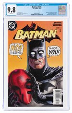 BATMAN #638 MAY 2005 CGC 9.8 NM/MINT (RED HOOD REVEALED AS JASON TODD).