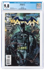 BATMAN VOL. 2 #1 NOVEMBER 2011 CGC 9.8 NM/MINT (VARIANT COVER).