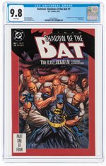 BATMAN: SHADOW OF THE BAT #1 JUNE 1992 CGC 9.8 NM/MINT (FIRST JEREMIAH ARKHAM & VICTOR ZSASZ).