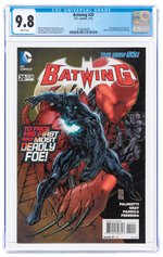 BATWING #20 JULY 2013 CGC 9.8 NM/MINT (LUKE FOX BECOMES BATWING).