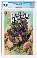 BLACK HAMMER: AGE OF DOOM #1 APRIL 2018 CGC 9.8 NM/MINT (CONVENTION EDITION).