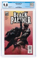 BLACK PANTHER VOL. 4 #2 MAY 2005 CGC 9.8 NM/MINT (FIRST SHURI).