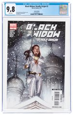 BLACK WIDOW: DEADLY ORIGIN #1 FEBRUARY 2010 CGC 9.8 NM/MINT (VARIANT EDITION).