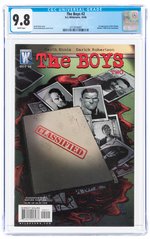 THE BOYS #2 OCTOBER 2006 CGC 9.8 NM/MINT (FIRST FEMALE, MOTHER'S MILK & THE FRENCHMAN).