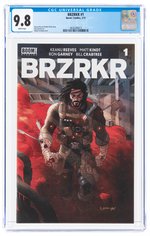 BRZRKER #1 FEBRUARY 2021 CGC 9.8 NM/MINT.