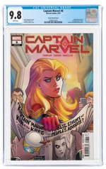 CAPTAIN MARVEL VOL. 10 #8 SEPTEMBER 2019 CGC 9.8 NM/MINT (SECRET VARIANT COVER - FIRST STAR).