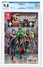 CHAMPIONS VOL. 2 #1 DECEMBER 2016 CGC 9.8 NM/MINT (FIRST NEW CHAMPIONS).