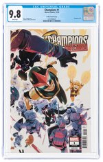 CHAMPIONS VOL. 4 #1 DECEMBER 2020 CGC 9.8 NM/MINT (DI MEO VARIANT COVER).