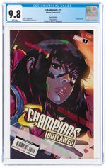 CHAMPIONS VOL. 5 #1 JANUARY 2021 CGC 9.8 NM/MINT (SECOND PRINTING).