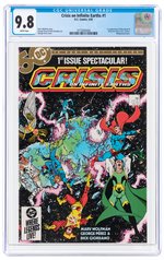 CRISIS ON INFINITE EARTHS #1 APRIL 1985 CGC 9.8 NM/MINT (FIRST BLUE BEETLE IN DC COMICS).