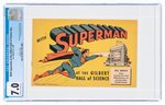 WITH SUPERMAN AT THE GILBERT HALL OF SCIENCE #NN 1948 CGC 7.0 FINE/VF.