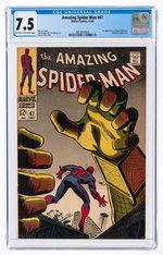 AMAZING SPIDER-MAN #67 DECEMBER 1968 CGC 7.5 VF- (FIRST RANDY ROBERTSON).