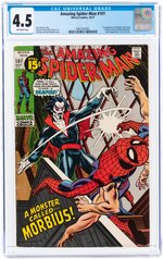 AMAZING SPIDER-MAN #101 OCTOBER 1971 CGC 4.5 VG+ (FIRST MORBIUS).