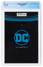 DC UNIVERSE: REBIRTH #1 OCTOBER 2016 CGC 9.8 NM/MINT (FOURTH PRINTING).