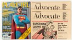 SUPERMAN LOT OF 26 MAGAZINES, MANY W/CHRISTOPHER REEVE CONTENT.