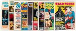 SUPERMAN LOT OF 20 FANZINES AND SCI-FI MAGAZINES, MANY W/CHRISTOPHER REEVE CONTENT.