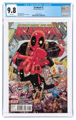 DEADPOOL VOL. 6 #1 JANUARY 2016 CGC 9.8 NM/MINT.